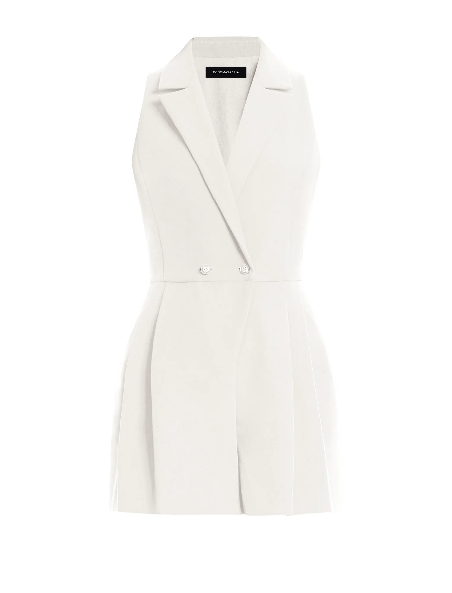 Tailored Sleeveless Romper - Builderot