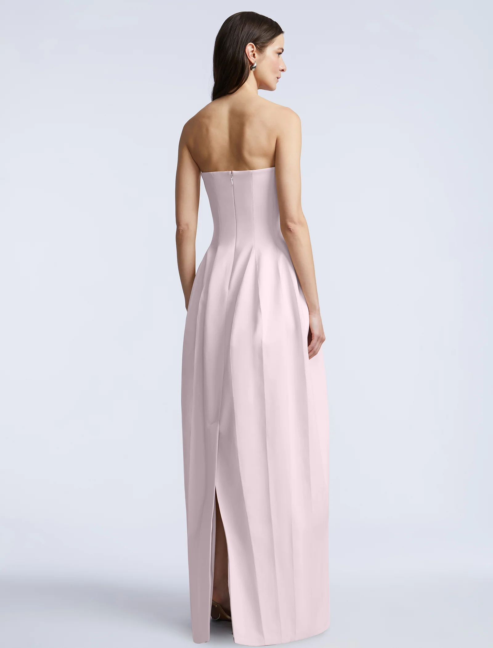 Solid Structured Gown - Builderot
