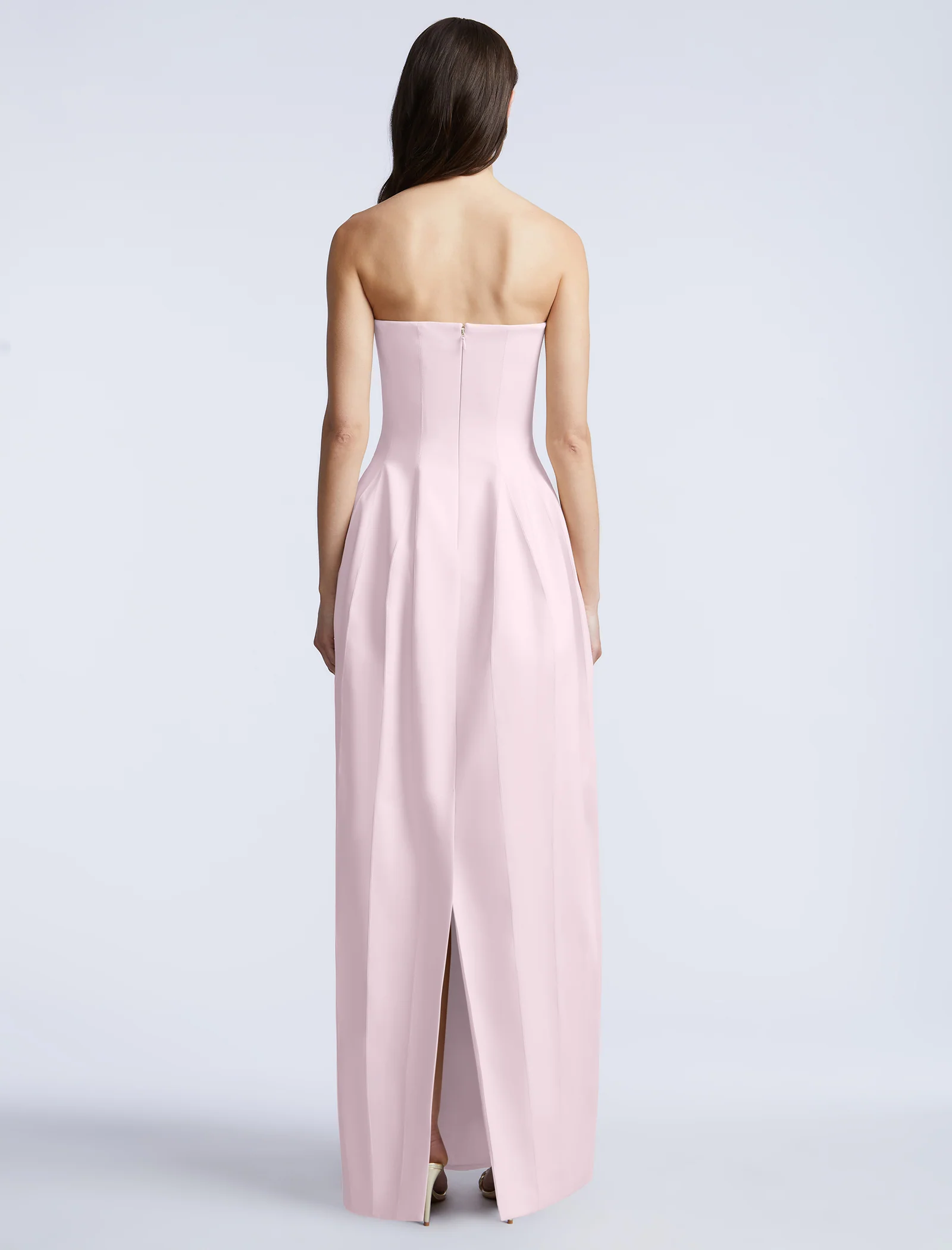 Solid Structured Gown - Builderot