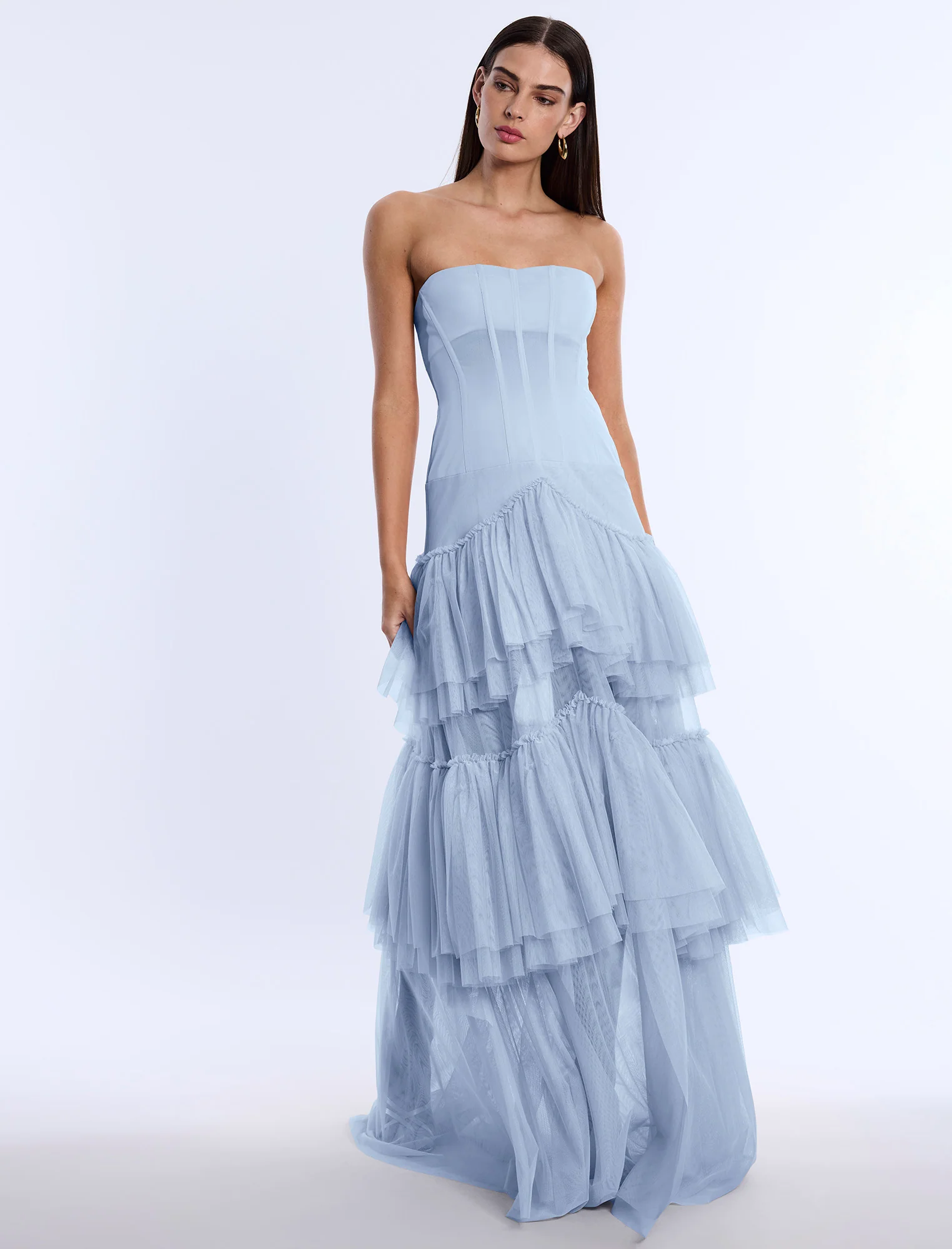 Strapless Corset Gown - Builderot