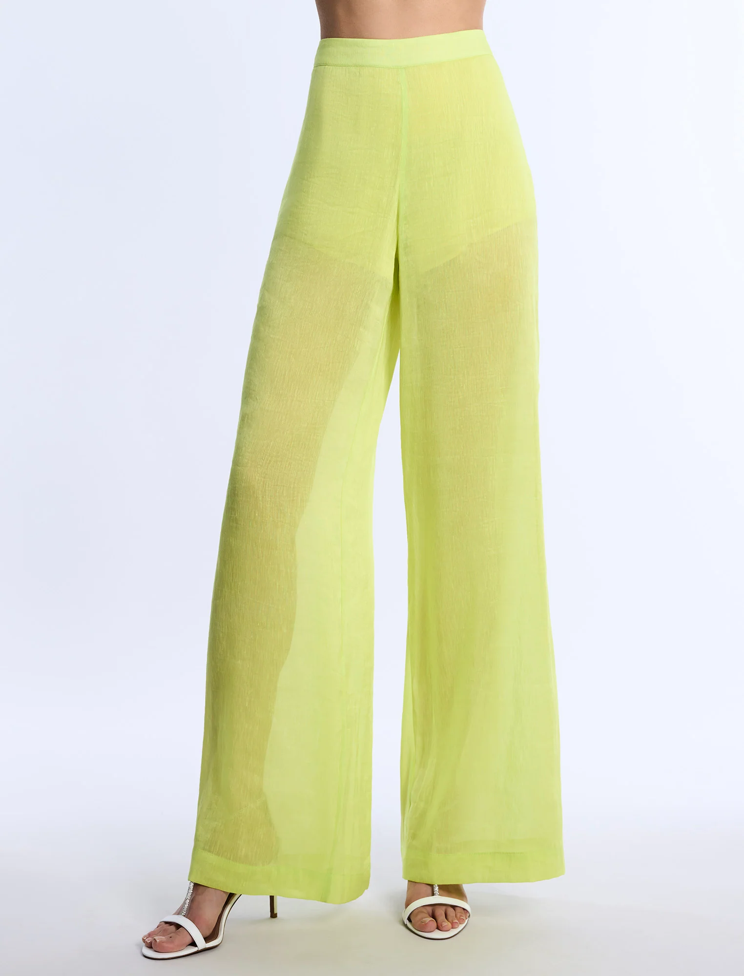 Airy Sheer Textured Pant - Builderot