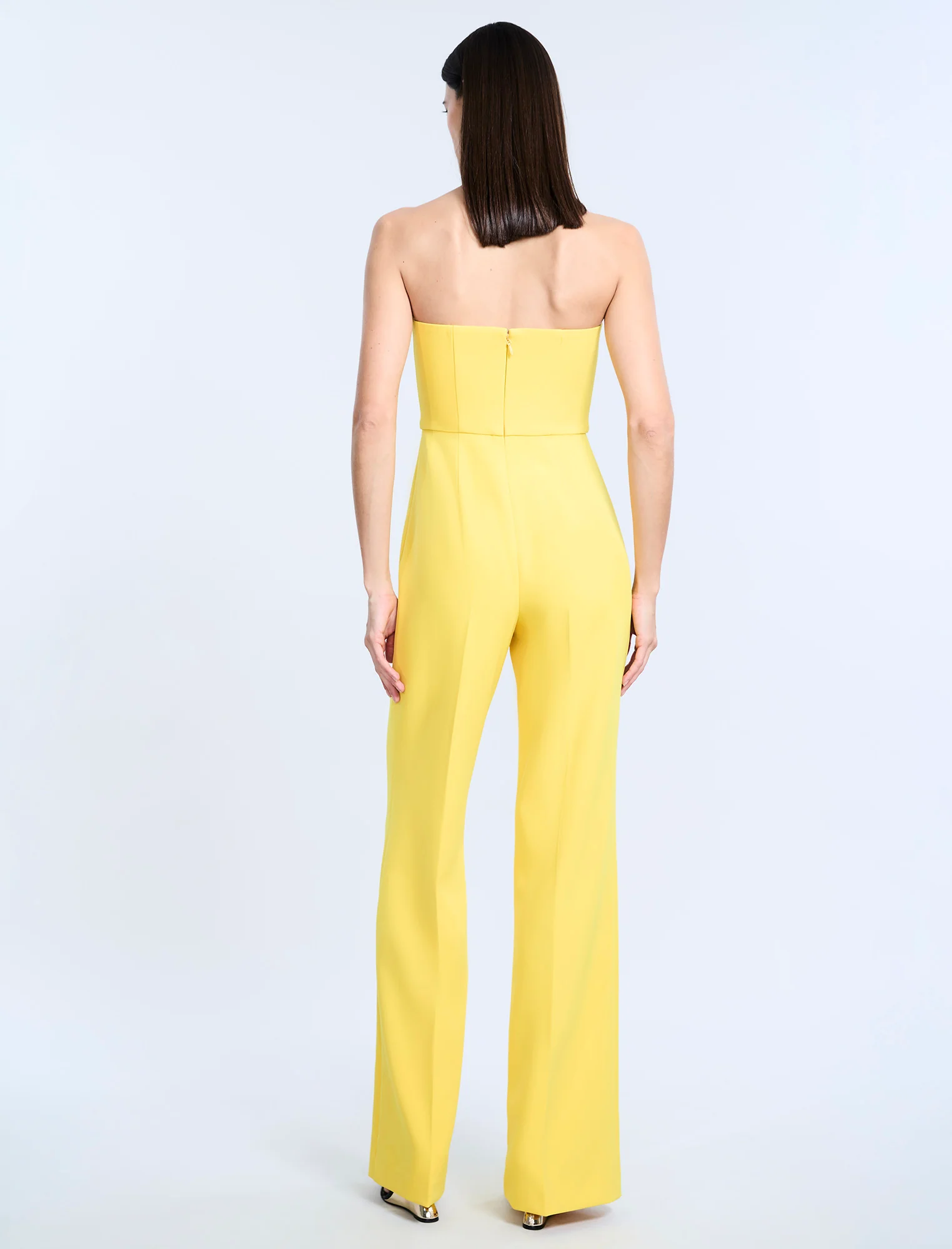 Corset Jumpsuit With Drape - Builderot