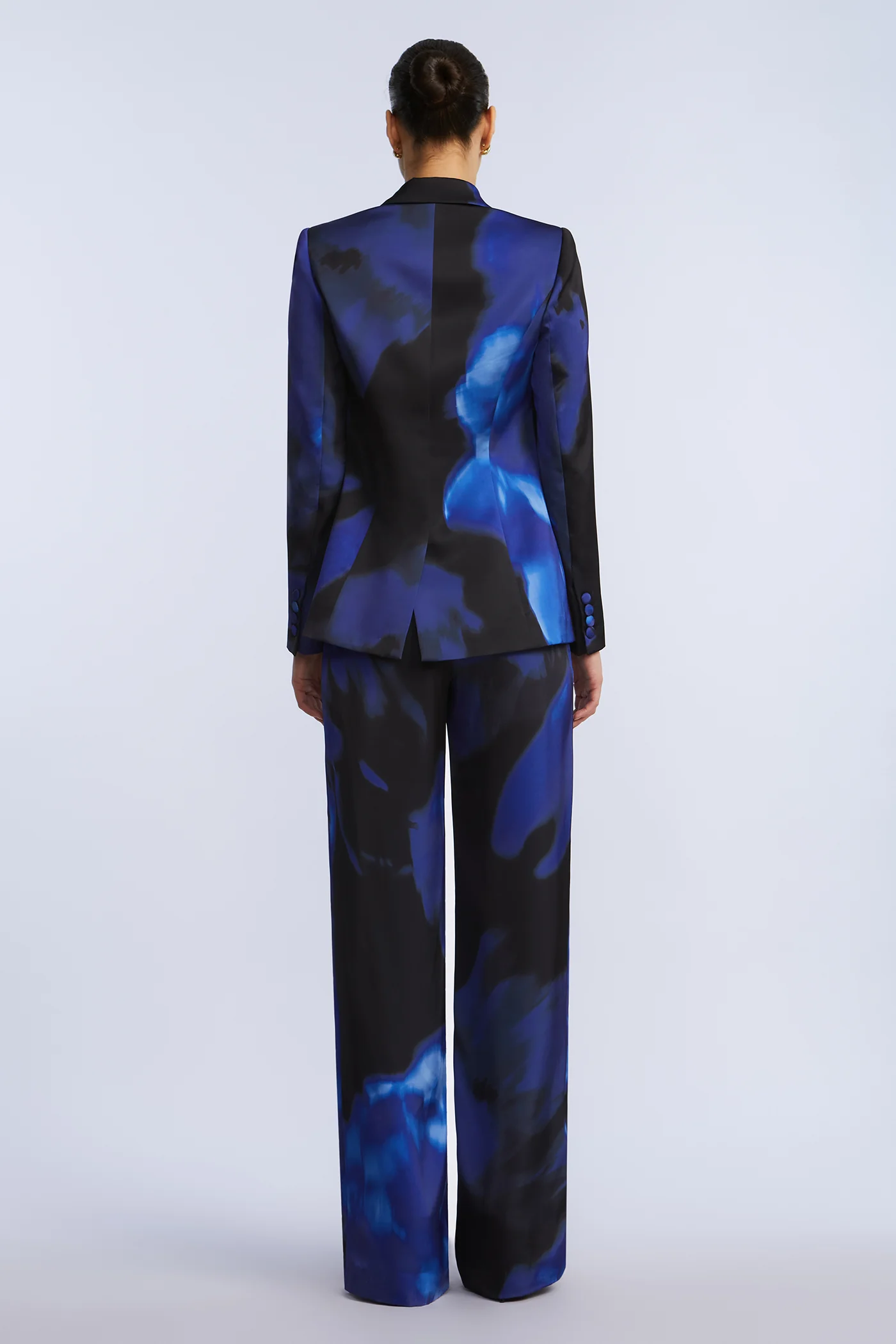 Rose Printed Blazer - Builderot