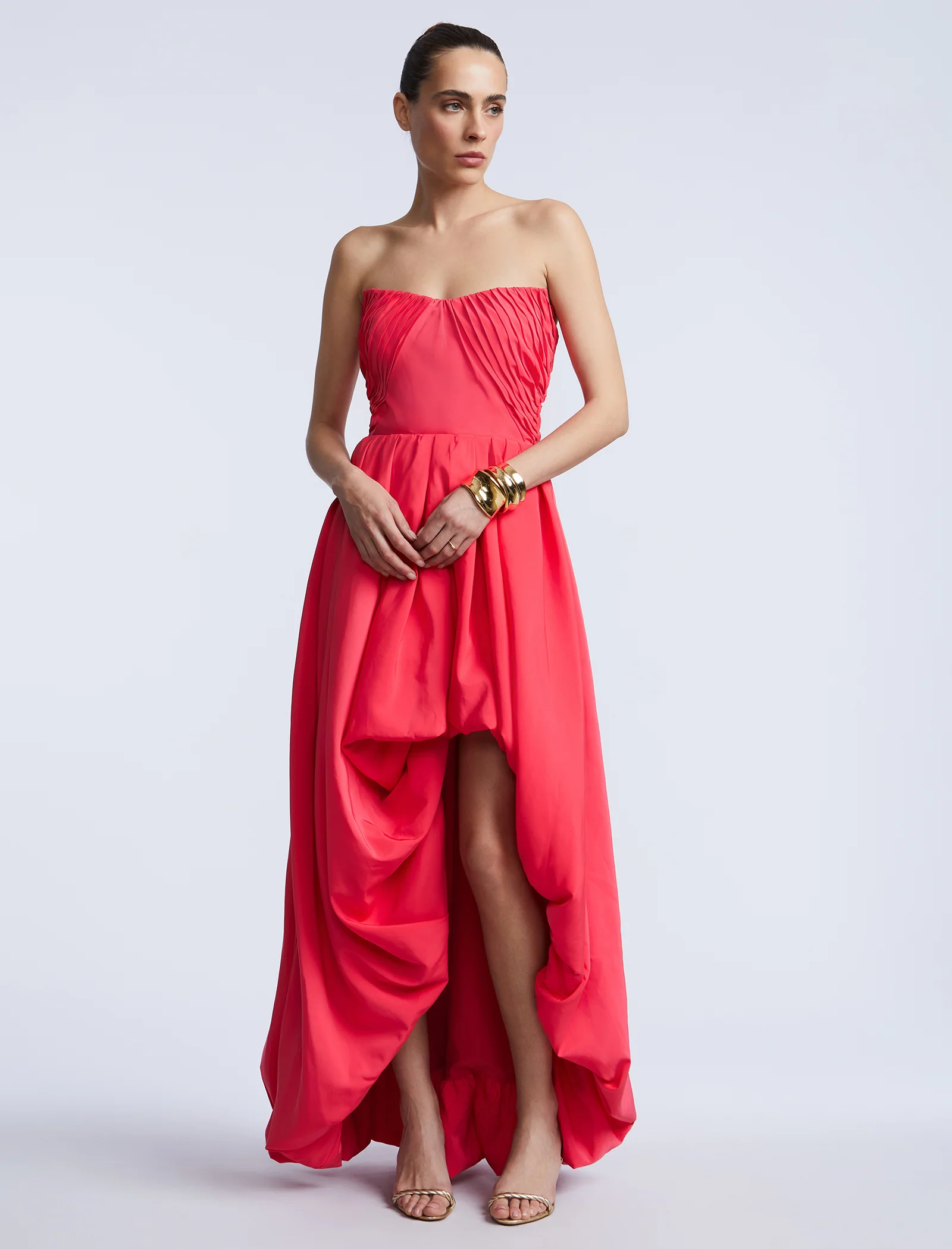 High Slit Ball Gown - Builderot
