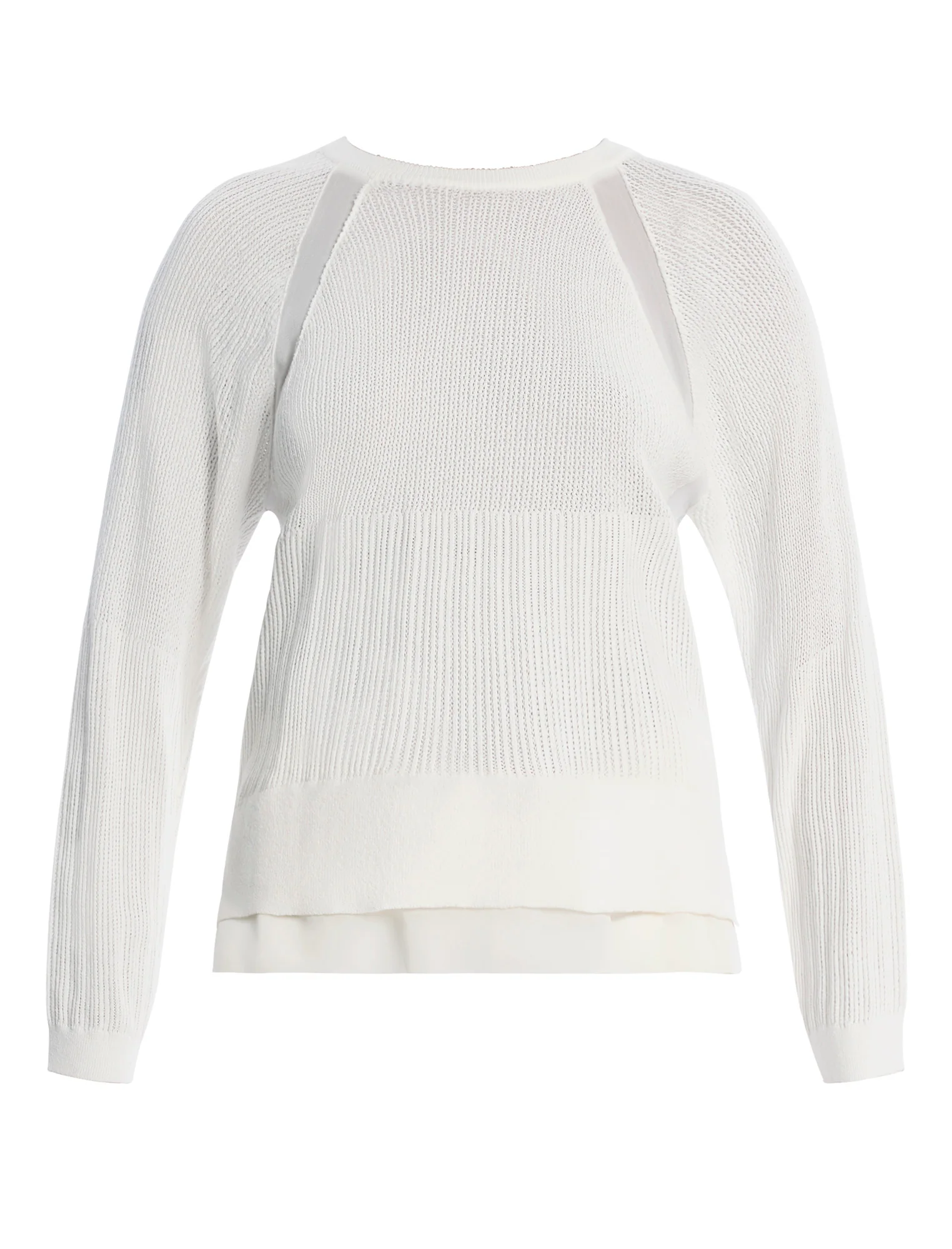 Pointelle Knit Sweater - Builderot