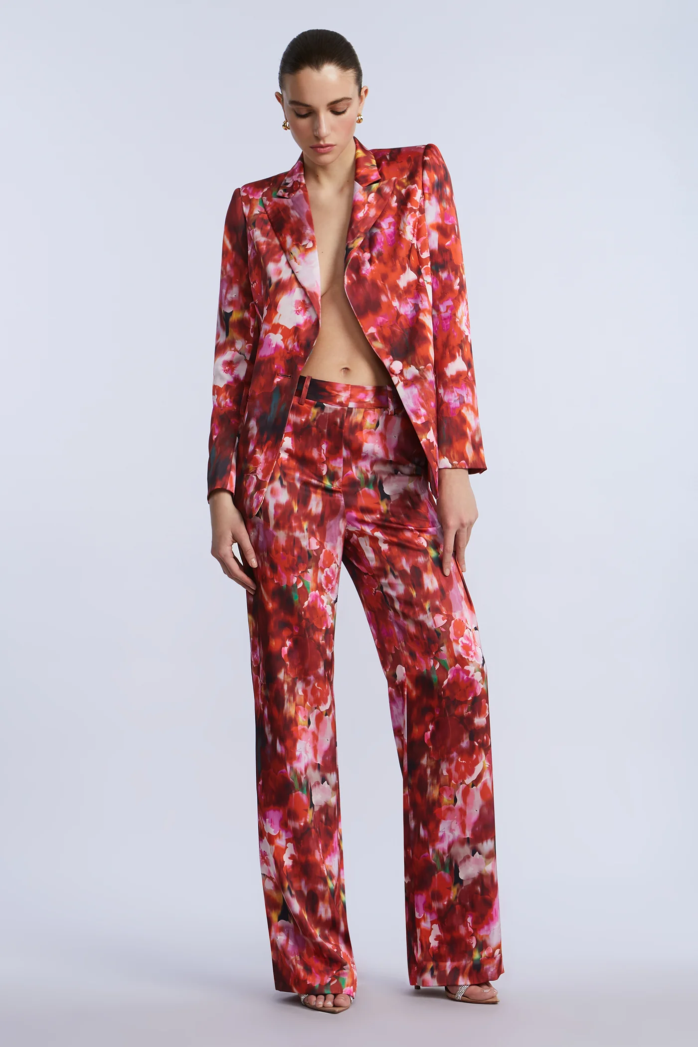 Washed Floral Blazer - Builderot