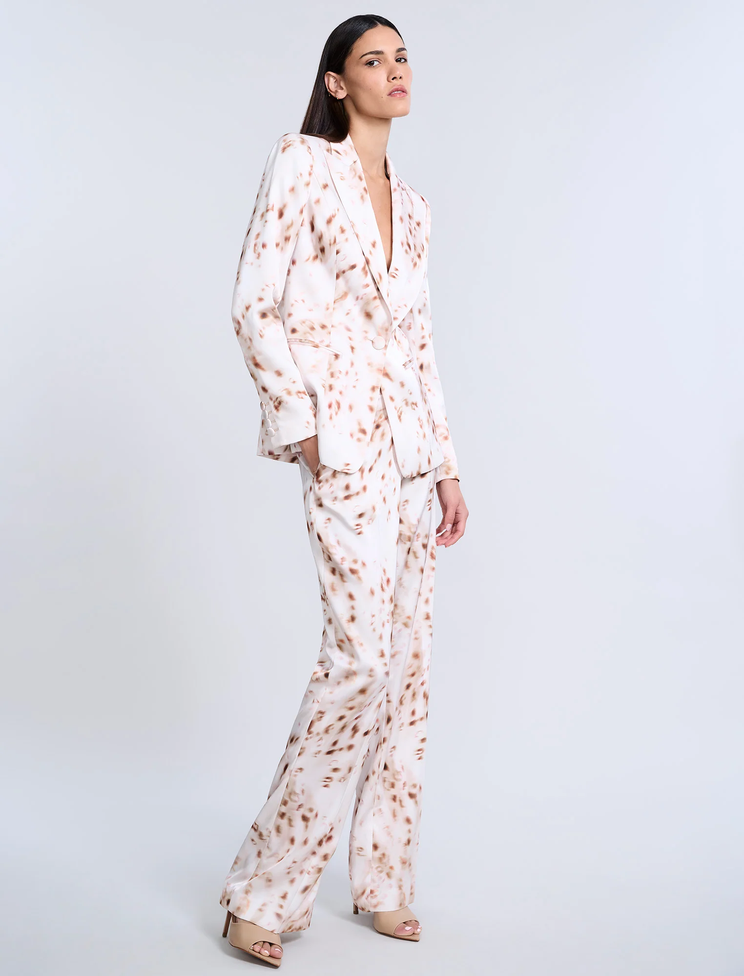 Single Breasted Animal Print - Builderot