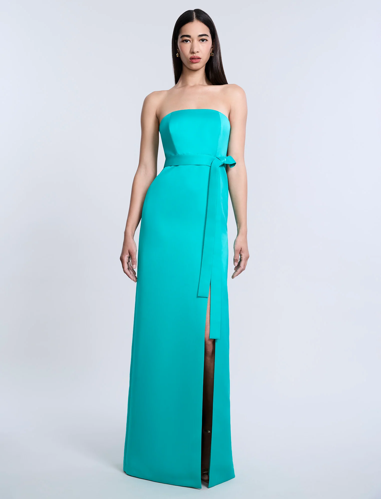 Folded Detail Gown - Builderot