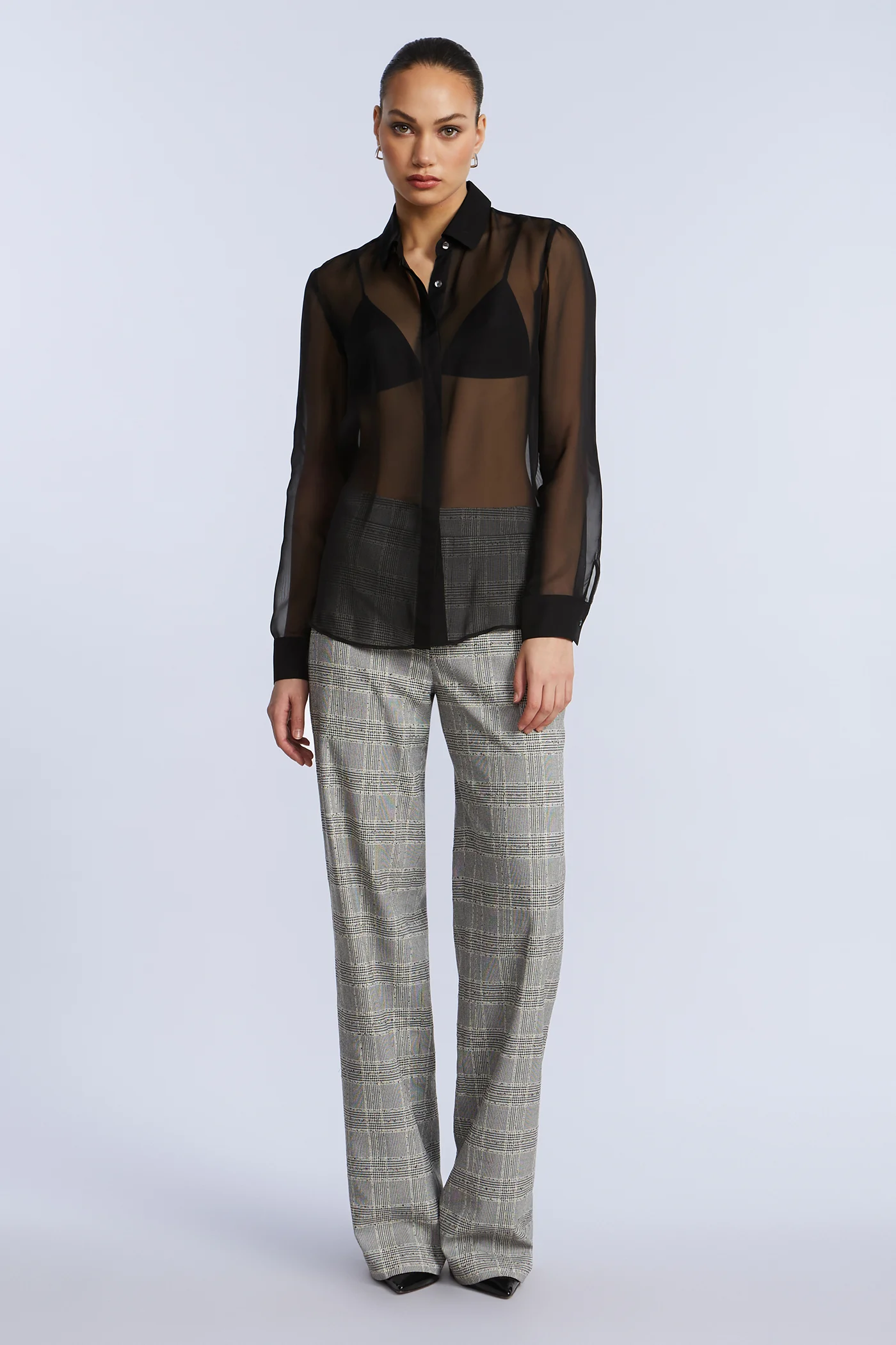 Chiffon Button Down - Builderot