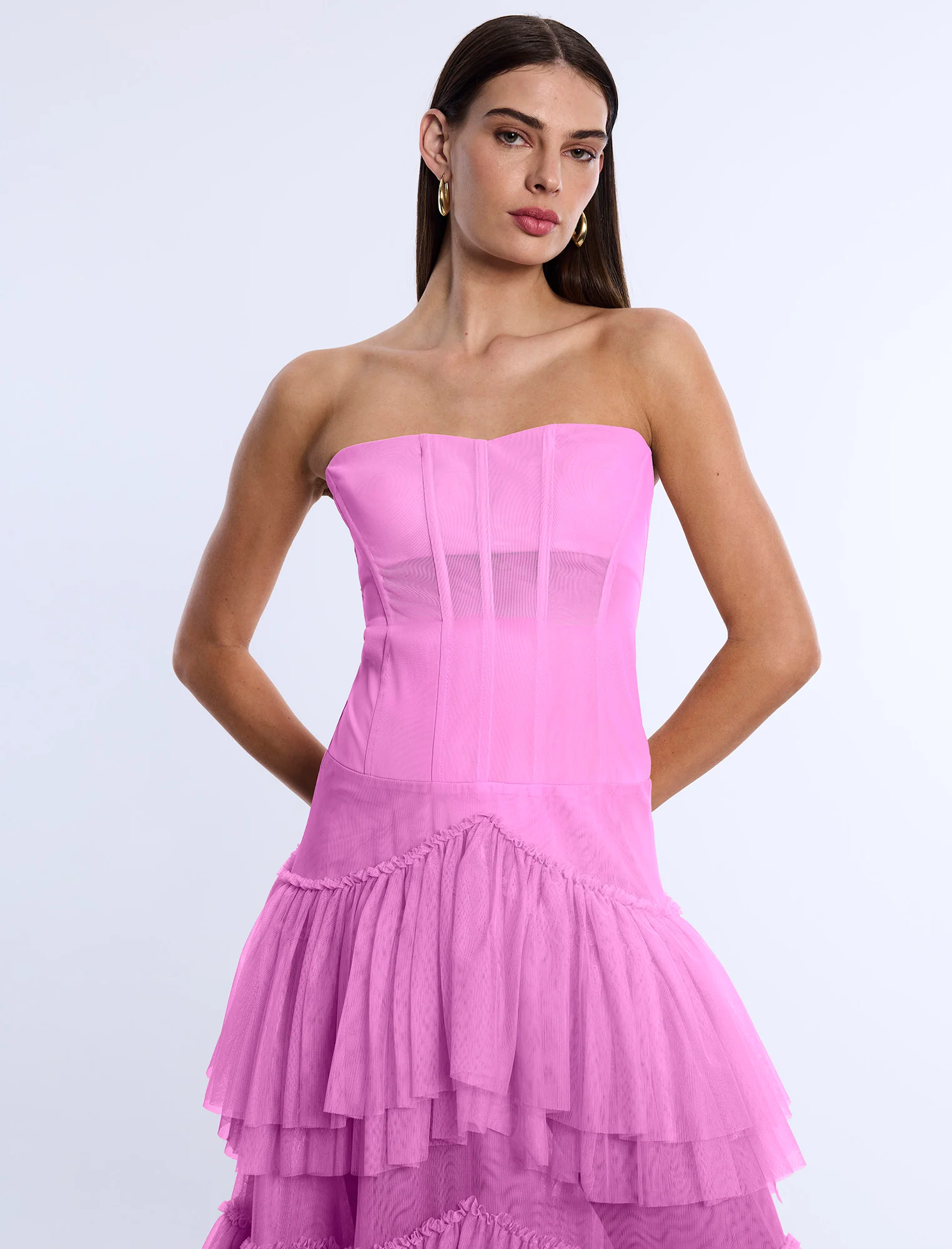 Strapless Corset Gown - Builderot